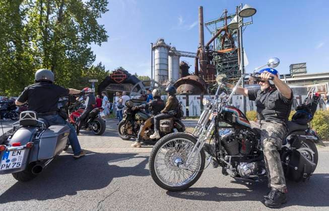 Harley Davidson-Meeting Ruhrpott ** NUR FÜR REDAKTIONELLE ZWECKE ** EDITORIAL USE ONLY **<p>Harley Davidson-Meeting Ruhrpott am Sonntag, dem 9. August 2026 auf dem LWL-Gelände Henrichshütte in Hattingen. Deutschland NRW Hattingen Copyright: WalterxFischer *** Harley Davidson Meeting Ruhrpott ** FOR EDITORIAL USE ONLY ** EDITORIAL USE ONLY ** p Harley-Davidson Meeting Ruhrpott on Sunday, August 9, 2026, at the LWL Henrichshütte grounds in Hattingen, Germany (North Rhine-Westphalia) Hattingen Copyright WalterxFischer Copyright: WalterxFischer doc8731ru856ognalau112j ,EDITORIAL USE ONLY