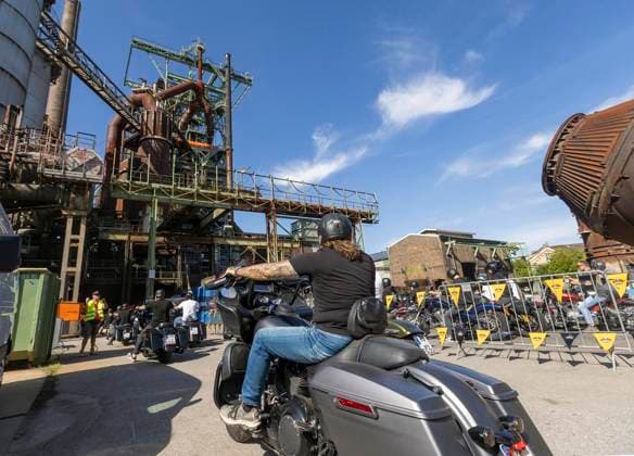 Harley Davidson-Meeting Ruhrpott ** NUR FÜR REDAKTIONELLE ZWECKE ** EDITORIAL USE ONLY **<p>Harley Davidson-Meeting Ruhrpott am Sonntag, dem 9. August 2026 auf dem LWL-Gelände Henrichshütte in Hattingen. Deutschland NRW Hattingen Copyright: WalterxFischer *** Harley Davidson Meeting Ruhrpott ** FOR EDITORIAL USE ONLY ** EDITORIAL USE ONLY ** p Harley-Davidson Meeting Ruhrpott on Sunday, August 9, 2026, at the LWL Henrichshütte grounds in Hattingen, Germany (North Rhine-Westphalia) Hattingen Copyright WalterxFischer Copyright: WalterxFischer doc8731rudsw391dfj0e1e8e ,EDITORIAL USE ONLY