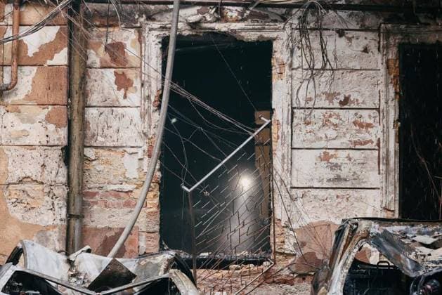 Twelve people injured in Russian combined attack on Odesa region, Ukraine ODESA, UKRAINE - AUGUST 09: (----EDITORIAL USE ONLY - MANDATORY CREDIT - ODESA REGIONAL MILITARY ADMINISTRATION HANDOUT - NO MARKETING NO ADVERTISING CAMPAIGNS - DISTRIBUTED AS A SERVICE TO CLIENTS----) A view of a residential building damaged following a large-scale combined Russian missile and drone attack on Odesa, Ukraine, on August 9, 2026. The attack heavily affected a residential area in the city s historic center, damaging and partially destroying apartment buildings. Twelve residents sustained moderate injuries, while damage to energy infrastructure caused disruptions to the electricity supply. Odesa Regional Military Administration Handout Anadolu Od  Copyright: x2026xAnadoluxOdesaxRegionalxMilitaryxAdministrationx xHandoutx