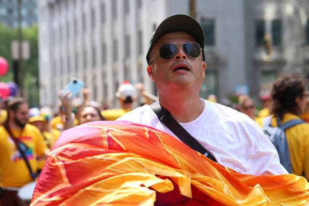 LGBTIQ Community Celebrate 20th Annual Pride A member of the LGBTIQ Community taking part during the 20th annual Montreal Pride parade in downtown Montreal, Canada, on August 9, 2026. (Photo by Horacio Zamora Eyepix Group) Copyright: xHoracioxZamorax xEyepixxGroupx HZ_09082026_195402