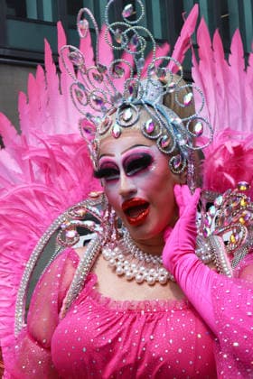 LGBTIQ Community Celebrate 20th Annual Pride A drag queen taking part during the 20th annual Montreal Pride parade in downtown Montreal, Canada, on August 9, 2026. (Photo by Horacio Zamora Eyepix Group) Copyright: xHoracioxZamorax xEyepixxGroupx HZ_09082026_195368