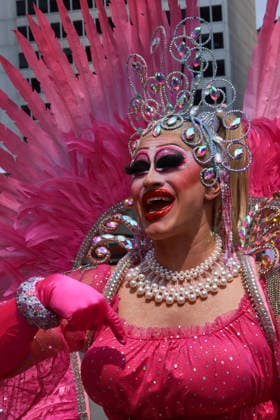 LGBTIQ Community Celebrate 20th Annual Pride A drag queen taking part during the 20th annual Montreal Pride parade in downtown Montreal, Canada, on August 9, 2026. (Photo by Horacio Zamora Eyepix Group) Copyright: xHoracioxZamorax xEyepixxGroupx HZ_09082026_195370