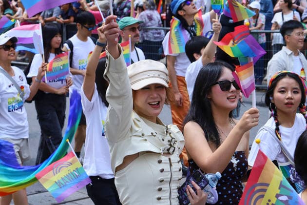 LGBTIQ Community Celebrate 20th Annual Pride Members of the LGBTIQ Community taking part during the 20th annual Montreal Pride parade in downtown Montreal, Canada, on August 9, 2026. (Photo by Horacio Zamora Eyepix Group) Copyright: xHoracioxZamorax xEyepixxGroupx HZ_09082026_195378