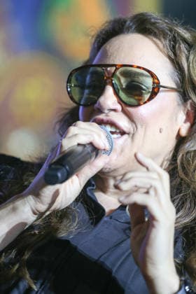 ARCOVERDE, PE - 09.08.2026: APRESENTAcaO DE ANA CAROLINA EM ARCOVERDE - On the main stage of the Pernambuco Meu Pais Festival in Arcoverde, Pernambuco, Ana Carolina, accompanied by her musicians, presented her show "25 Years". x2996177x  PabloxDexLuca