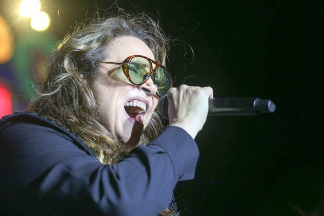 ARCOVERDE, PE - 09.08.2026: APRESENTAcaO DE ANA CAROLINA EM ARCOVERDE - On the main stage of the Pernambuco Meu Pais Festival in Arcoverde, Pernambuco, Ana Carolina, accompanied by her musicians, presented her show "25 Years". x2996179x  PabloxDexLuca