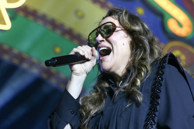 ARCOVERDE, PE - 09.08.2026: APRESENTAcaO DE ANA CAROLINA EM ARCOVERDE - On the main stage of the Pernambuco Meu Pais Festival in Arcoverde, Pernambuco, Ana Carolina, accompanied by her musicians, presented her show "25 Years". x2996180x  PabloxDexLuca