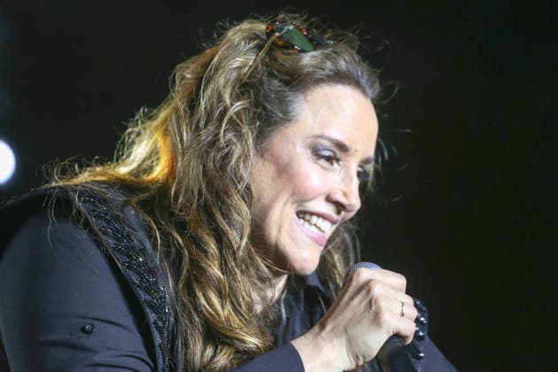 ARCOVERDE, PE - 09.08.2026: APRESENTAcaO DE ANA CAROLINA EM ARCOVERDE - On the main stage of the Pernambuco Meu Pais Festival in Arcoverde, Pernambuco, Ana Carolina, accompanied by her musicians, presented her show "25 Years". x2996198x  PabloxDexLuca