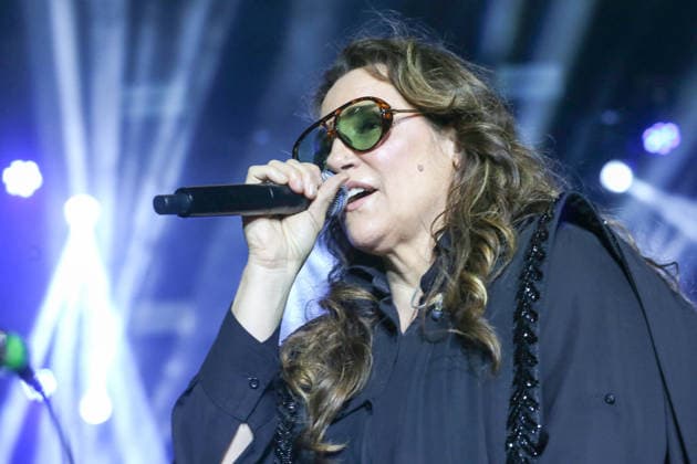 ARCOVERDE, PE - 09.08.2026: APRESENTAcaO DE ANA CAROLINA EM ARCOVERDE - On the main stage of the Pernambuco Meu Pais Festival in Arcoverde, Pernambuco, Ana Carolina, accompanied by her musicians, presented her show "25 Years". x2996216x  PabloxDexLuca