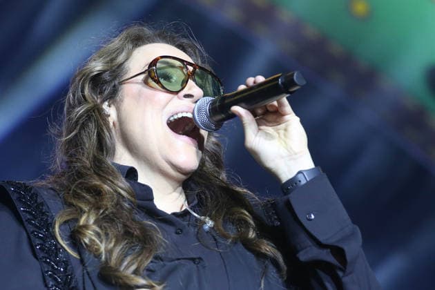 ARCOVERDE, PE - 09.08.2026: APRESENTAcaO DE ANA CAROLINA EM ARCOVERDE - On the main stage of the Pernambuco Meu Pais Festival in Arcoverde, Pernambuco, Ana Carolina, accompanied by her musicians, presented her show "25 Years". x2996219x  PabloxDexLuca