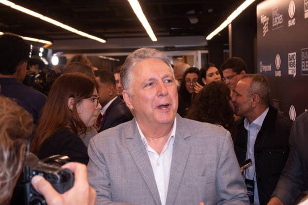 RIO DE JANEIRO, RJ - 09.08.2026: DEBATE PARA GOVERNADOR RJ 2026 - The Republican candidate, Anthony Garotinho, after the first debate for Governor of Rio de Janeiro held this Sunday (8), at Casa FIRJAN, in Botafogo, RJ. x2996251x  CarlosxEliasxJunior