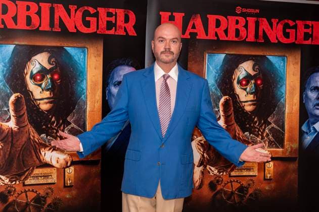 Harbinger UK Premiere at The Court House Hotel, London Guests attend the Harbinger UK Premiere at The Court House Hotel, London, UK 9 August 2026 (Photo By Robin Pope). 09 Aug 2026 Pictured: Jonathan Sothcott.  Copyright: xThexMegaxAgencyxrbpxMEGAx