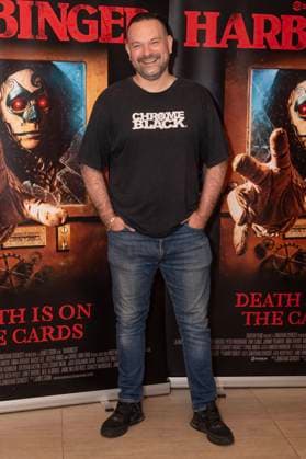 Harbinger UK Premiere at The Court House Hotel, London Guests attend the Harbinger UK Premiere at The Court House Hotel, London, UK 9 August 2026 (Photo By Robin Pope). 09 Aug 2026 Pictured: Nick Nevern.  Copyright: xThexMegaxAgencyxrbpxMEGAx