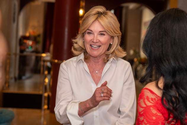 Harbinger UK Premiere at The Court House Hotel, London Guests attend the Harbinger UK Premiere at The Court House Hotel, London, UK 9 August 2026 (Photo By Robin Pope). 09 Aug 2026 Pictured: Anthea Turner.  Copyright: xThexMegaxAgencyxrbpxMEGAx