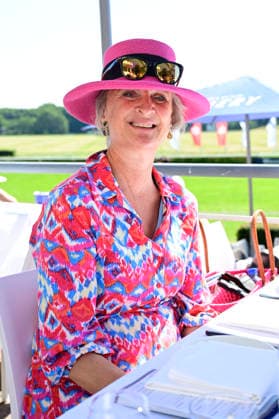 Evelyn Jenckel beim Westminster 136. Großer Preis von Berlin Pferderennen auf der Rennbahn Hoppegarten. Berlin, 09.08.2026 *** Evelyn Jenckel at the Westminster 136 Berlin Grand Prix horse race at the Hoppegarten Racetrack in Berlin, August 9, 2026 Foto:xM.xWehnertx xFuturexImagex westminster_6805