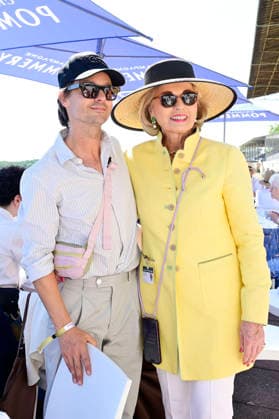 Tom Schilling und Tini Gräfin von Rothkirch beim Westminster 136. Großer Preis von Berlin Pferderennen auf der Rennbahn Hoppegarten. Berlin, 09.08.2026 *** Tom Schilling and Tini Countess von Rothkirch at the 136th Westminster Grand Prix of Berlin horse race at the Hoppegarten Racetrack in Berlin, August 9, 2026 Foto:xM.xWehnertx xFuturexImagex westminster_6826