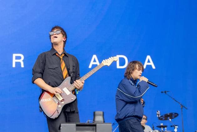 August 9, 2026, San Francisco, California, USA: HENRY BEASLEY and PIERRE BEASLEY of New Zealand rock band Balu Brigada during Outside Lands Music Festival in San Francisco, California San Francisco USA  - ZUMAs135 20260809_zap_s135_035 Copyright: xDanielxDeSloverx
