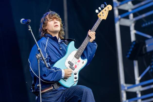 August 9, 2026, San Francisco, California, USA: PIERRE BEASLEY of New Zealand rock band Balu Brigada during Outside Lands Music Festival in San Francisco, California San Francisco USA  - ZUMAs135 20260809_zap_s135_041 Copyright: xDanielxDeSloverx