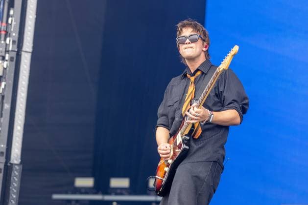 August 9, 2026, San Francisco, California, USA: HENRY BEASLEY of New Zealand rock band Balu Brigada during Outside Lands Music Festival in San Francisco, California San Francisco USA  - ZUMAs135 20260809_zap_s135_050 Copyright: xDanielxDeSloverx