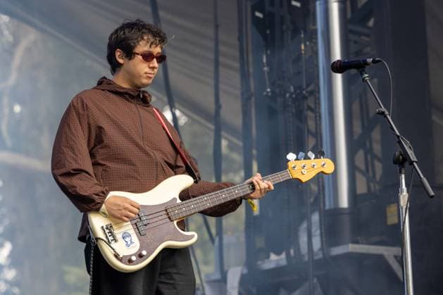 August 9, 2026, San Francisco, California, USA: ARON KOBAYASHI RITCH of indie rock band Momma during Outside Lands Music Festival in San Francisco, California San Francisco USA  - ZUMAs135 20260809_zap_s135_058 Copyright: xDanielxDeSloverx
