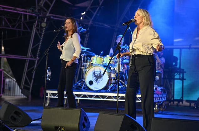 Lakefest Music Festival with Xerjoff Sunday 09th August 2026 Eastnor Castle, Herefordshire Bananarama,Sara Dallin and Keren Woodward perform on the mainstage the Main Stage at Lakefest Music Festival with Xerjoff Sunday 09th August 2026 Eastnor Castle, Herefordshire, Credit:Jules Annan Avalon England  Copyright: xJulesxAnnanx xAvalonx 1122032629