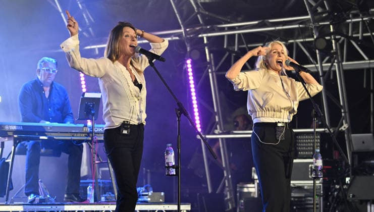 Lakefest Music Festival with Xerjoff Sunday 09th August 2026 Eastnor Castle, Herefordshire Bananarama,Sara Dallin and Keren Woodward perform on the mainstage the Main Stage at Lakefest Music Festival with Xerjoff Sunday 09th August 2026 Eastnor Castle, Herefordshire, Credit:Jules Annan Avalon England  Copyright: xJulesxAnnanx xAvalonx 1122032887