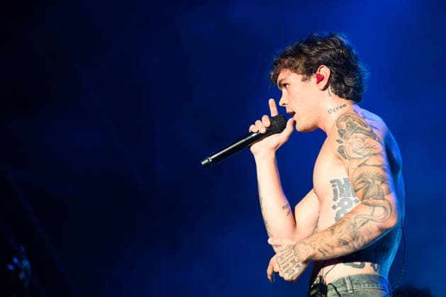 August 9, 2026, Marina Di Carrara, Massa Carrara, Italy: Riccardo Fabbriconi, aka Blanco, performs on his Tour Estate 2026 at the Vibe Summer Festival, Marina di Carrara, August 9, 2026. Marina Di Carrara Italy  - ZUMAa289 20260809_zia_a289_010 Copyright: xStefanoxDallexLuchex xAgfx