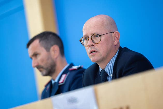 regierungspressekonferenz Deutschland, Berlin am 10. August 2026: Martin Giese, Sprecher des Auswärtigen Amts (AA) stellt sich in der Bundespressekonferenz den Fragen der Presse. *** German Government Press Conference, Berlin, August 10, 2026: Martin Giese, Spokesperson for the Federal Foreign Office (AA), answers questions from the press at the Federal Press Conference