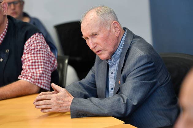 Die Landespressekonferenz der Saarländischen Parteien fand am Montag (10.08.2026) im Saarländischen Landtag in Saarbrücken statt. Im Bild: Josef Dörr Fraktionsvorsitzender der AfD. *** The Saarland State Press Conference of the Saarland political parties took place on Monday, August 10, 2026, at the Saarland State Parliament in Saarbrücken. Pictured: Josef Dörr, AfD parliamentary group leader. bub