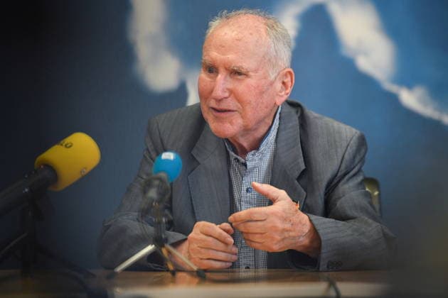 Die Landespressekonferenz der Saarländischen Parteien fand am Montag (10.08.2026) im Saarländischen Landtag in Saarbrücken statt. Im Bild: Josef Dörr Fraktionsvorsitzender der AfD. *** The Saarland State Press Conference of the Saarland political parties took place on Monday, August 10, 2026, at the Saarland State Parliament in Saarbrücken. Pictured: Josef Dörr, AfD parliamentary group leader. bub