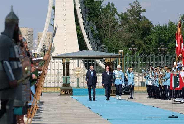 Turkish president receives Austrian chancellor during official Ankara visit Turkish President Recep Tayyip Erdogan receives Austrian Chancellor Christian Stocker at the Presidential Complex in Ankara, Turkey, during an official visit, on August 10, 2026. Photo by Turkish presidency apaimages Istanbul Istanbul Turkey 100826_Turkey_TPO_00(15) Copyright: xapaimagesxTurkishxpresidencyx xapaimagesx