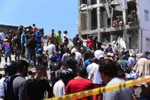 111 killed, 87 injured as magnitude 7.4 earthquake strikes Colombia CALI, COLOMBIA - AUGUST 10: Residents inspect damaged buildings after a magnitude 7.4 earthquake struck Colombia, killing at least 111 people and injuring 87 others, in Cali, Colombia, on August 10, 2026. According to authorities, around 1,500 properties have been affected across the country, while emergency crews continue search-and-rescue and damage-assessment operations. Edwin Rodriguez Pipicano Anadolu Cali Colombia. Editorial use only. Please get in touch for any other usage.  Copyright: x2026xAnadoluxEdwinxRodriguezxPipicanox