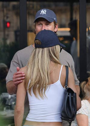 Glen Powell and his girlfriend Michelle Randolph are spotted at a hotel in Paris, France Featuring: Glen Powell, Michelle Randolph Where: Paris, France When: 10 Aug 2026 Credit: Jasmine Aissaoui INSTARimages EDITORIAL USE ONLY. NOT FOR USE BY NEWSPAPERS BASED IN THE UK. Copyright: xx instar55908465