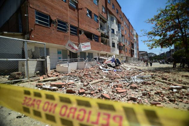At least 111 killed after magnitude 7.4 earthquake strikes Colombia CALI, COLOMBIA - AUGUST 10: Emergency crews carry out search, rescue and evacuation operations across Cali after a magnitude 7.4 earthquake struck western Colombia, on August 10, 2026 in Cali, Colombia. Preliminary reports indicate that several structures collapsed, buildings and roads were damaged, and some public services were temporarily disrupted. Hospitals activated emergency plans to treat the injured, while technical teams began assessing damaged buildings as authorities warned residents to avoid unsafe structures and remain alert for aftershocks. Edwin Rodriguez Pipicano Anadolu Cali Colombia. Editorial use only. Please get in touch for any other usage.  Copyright: x2026xAnadoluxEdwinxRodriguezxPipicanox