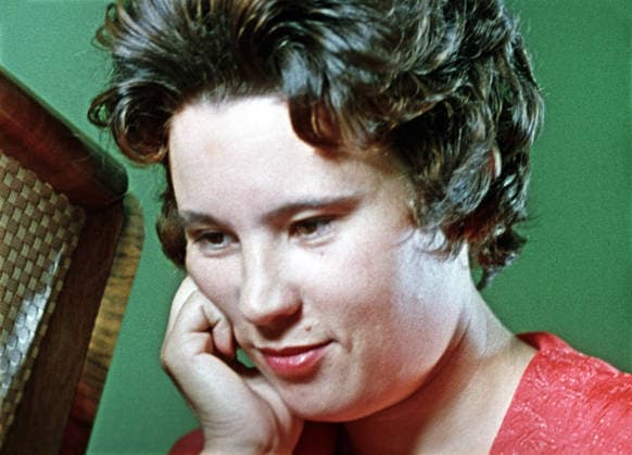 Tamara Titova 9219794 10.08.1961 Tamara Titova, wife of Soviet cosmonaut Gherman Titov. RIA News Sputnik Russia  Copyright: xRIAxNewsx