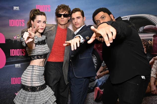 ˜Idiots™ Los Angeles Special Screening Kiernan Shipka, Mason Thames, Dave Franco and O Shea Jackson Jr. arriving to ˜Idiots™ Los Angeles Special Screening at Vidiots on August 10, 2026 in Eagle Rock, CA. Eagle Rock Vidiots California USA Copyright: xLISAxOConnor AFF-USA.comx
