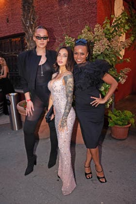 Alex Mariah Peter, Cherry Rebelle, Aminata Belli bei KATJA™S LUCKY NUMBER 30 - KATJA KRASAVICE FEIERT IHREN 30. GEBURTSTAG im Ballhaus Berlin in Berlin am 10.08.2026 *** Alex Mariah Peter, Cherry Rebelle, and Aminata Belli at KATJA™ S LUCKY NUMBER 30: KATJA KRASAVICE CELEBRATES HER 30TH BIRTHDAY at Ballhaus Berlin in Berlin on August 10, 2026