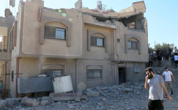 Israeli army demolishes a Palestinian home in Nablus, Palestine - 11 Aug 2026 Palestinians inspect the house after it was demolished by Israeli forces. Israeli army demolished the home of a Palestinian accused of carrying out an armed attack that killed an Israeli soldier and a Jewish settler in the village of Tell. Nablus Palestine Copyright: xNasserxishatyehx xSOPAxImagesx Nishtayeh36