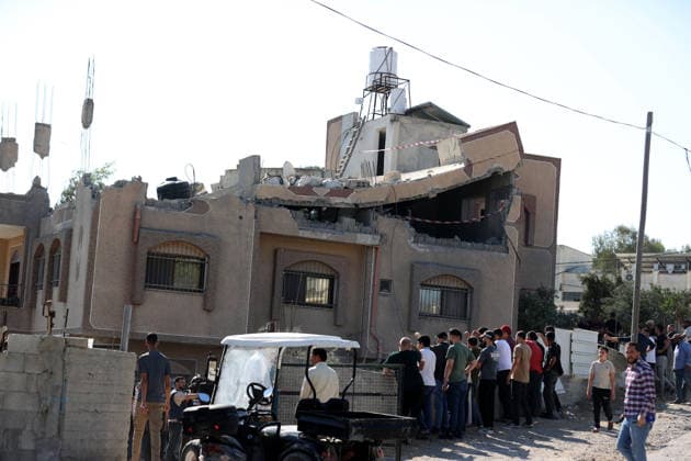 Israeli army blows up Palestinian man s home weeks after his killing in West Bank NABLUS, WEST BANK, PALESTINE - AUGUST 11: Israeli forces demolish the home of Palestinian Farouk Ramadan using explosives in the village of Tell, Nablus, in the West Bank, on August 11, 2026. Ramadan was killed on July 24 while resisting a raid on his village by Israeli settlers who seized Palestinian land. Issam Rimawi Anadolu Nablus West Bank. Editorial use only. Please get in touch for any other usage.  Copyright: x2026xAnadoluxIssamxRimawix