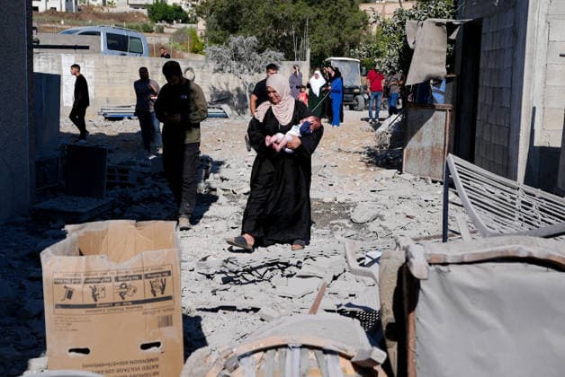 Israeli army blows up Palestinian man s home weeks after his killing in West Bank NABLUS, WEST BANK, PALESTINE - AUGUST 11: Israeli forces demolish the home of Palestinian Farouk Ramadan using explosives in the village of Tell, Nablus, in the West Bank, on August 11, 2026. Ramadan was killed on July 24 while resisting a raid on his village by Israeli settlers who seized Palestinian land. Issam Rimawi Anadolu Nablus West Bank. Editorial use only. Please get in touch for any other usage.  Copyright: x2026xAnadoluxIssamxRimawix