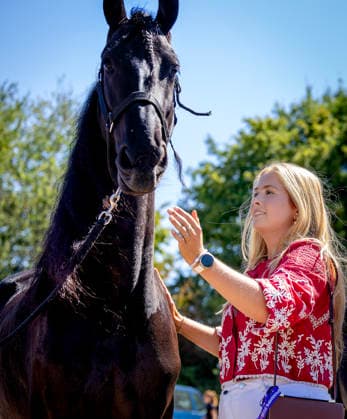 11-08-2026 Germany Princess Amalia attended the opening of the 2026 FEI World Championships in Aachen. The FEI World Championships is a global equestrian event where world titles are contested in dressage, eventing, driving, para-dressage, show jumping, and vaulting, held at Allianz Park. During the opening ceremony, the Royal Stables of Denmark, Great Britain, and the Netherlands presented themselves Â  Copyright: xPPEx