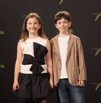 IPA87399423 - Locarno, Switzerland Locarno Film Festival 2026 Alberi erranti film photocall: the director and cast In the photo: Iris Barbieri and Argo Barbieri, actors  Copyright: xNickxZonnaxxcopyrightx x xNickxZonnax 87399423