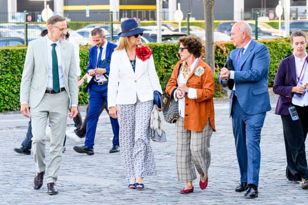 Princess Amalia Attends Opening Of 2026 FEI World Championships In Aachen, Germany - 11 Aug 2026 Princess Elena from Spain during the opening of the 2026 FEI World Championships in Aachen. The FEI World Championships is a global equestrian event where world titles are contested in dressage, eventing, driving, para-dressage, show jumping, and vaulting, held at Allianz Park. Aachen Germany  Copyright: xDPPA EMx