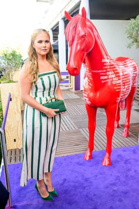 Princess Amalia Attends Opening Of 2026 FEI World Championships In Aachen, Germany - 11 Aug 2026 Princess Amalia during the opening of the 2026 FEI World Championships in Aachen. The FEI World Championships is a global equestrian event where world titles are contested in dressage, eventing, driving, para-dressage, show jumping, and vaulting, held at Allianz Park. Aachen Germany  Copyright: xDPPA EMx