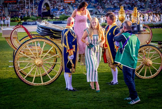 11-08-2026 Aken Princess Amalia attended the opening of the 2026 FEI World Championships in Aachen. Â  Copyright: xPPEx