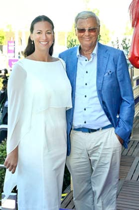 Caroline Bosbach mit Vater Wolfgang Bosbach bei der Media Night der FEI World Championships Aachen 2026 im Champions Circle am Reitstadion. Aachen, 11.08.2026 *** Caroline Bosbach with her father, Wolfgang Bosbach, at the Media Night for the 2026 FEI World Championships Aachen in the Champions Circle at the Aachen Equestrian Stadium, August 11, 2026 Foto:xC.xAdolph xFuturexImagex fei_6869
