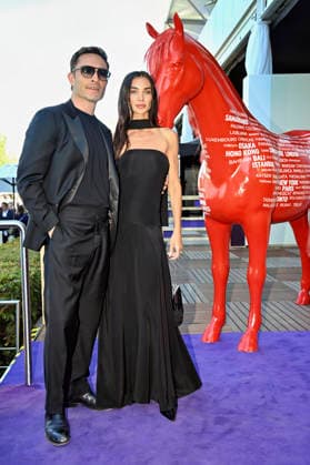 Ed Westwick und Amy Jackson bei der Media Night der FEI World Championships Aachen 2026 im Champions Circle am Reitstadion. Aachen, 11.08.2026 *** Ed Westwick and Amy Jackson at the Media Night for the 2026 FEI World Championships Aachen in the Champions Circle at the Aachen Equestrian Stadium, August 11, 2026 Foto:xC.xAdolph xFuturexImagex fei_6882