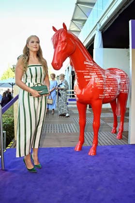 Prinzessin Catharina-Amalia der Niederlande bei der Media Night der FEI World Championships Aachen 2026 im Champions Circle am Reitstadion. Aachen, 11.08.2026 *** Princess Catharina Amalia of the Netherlands at the Media Night for the 2026 FEI World Championships Aachen in the Champions Circle at the Aachen Equestrian Stadium, August 11, 2026 Foto:xC.xAdolph xFuturexImagex fei_6891