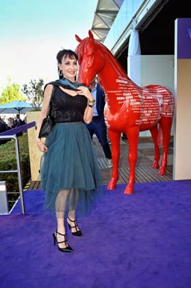 Anna Maria Kaufmann bei der Media Night der FEI World Championships Aachen 2026 im Champions Circle am Reitstadion. Aachen, 11.08.2026 *** Anna Maria Kaufmann at the Media Night for the 2026 FEI World Championships Aachen in the Champions Circle at the Aachen Equestrian Stadium, August 11, 2026 Foto:xC.xAdolph xFuturexImagex fei_6905