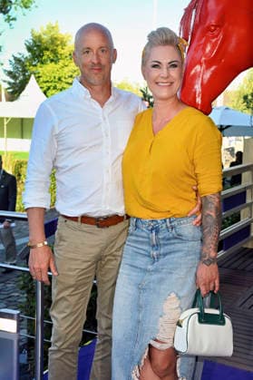 Jens Richter und Carola Holzner bei der Media Night der FEI World Championships Aachen 2026 im Champions Circle am Reitstadion. Aachen, 11.08.2026 *** Jens Richter and Carola Holzner at the Media Night for the 2026 FEI World Championships Aachen in the Champions Circle at the Aachen Equestrian Stadium, August 11, 2026 Foto:xC.xAdolph xFuturexImagex fei_6952
