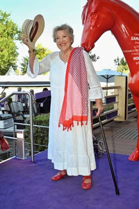 Marie-Luise Marjan bei der Media Night der FEI World Championships Aachen 2026 im Champions Circle am Reitstadion. Aachen, 11.08.2026 *** Marie Luise Marjan at the Media Night for the 2026 FEI World Championships Aachen in the Champions Circle at the Aachen Equestrian Stadium, August 11, 2026 Foto:xC.xAdolph xFuturexImagex fei_6973